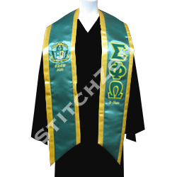 Sigma Phi Omega Graduation Sash / Stoles