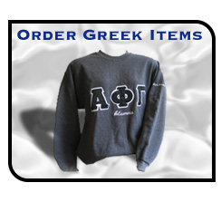 StitchZone / Segami Designs - Custom Greek Sweatshirt, Jackets, Bags and Slippers