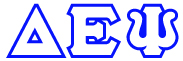 Delta Epsilon Psi Greek Apparel - StitchZone