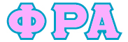 Phi Rho Alpha - by StitchZone / Segami Designs