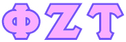 Phi Zeta Tau - by StitchZone / Segami Designs
