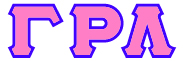 Gamma Rho Lambda - by StitchZone / Segami Designs