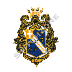Alpha Phi Omega Crest - Greek Apparel - StitchZone