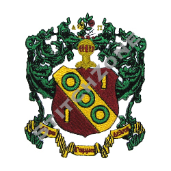 Alpha Gamma Delta Sorority Crest - by StitchZone