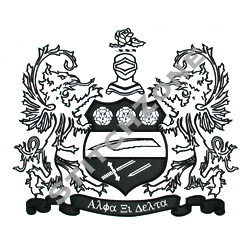 Alpha Xi Delta Crest - StitchZone / Segami Designs