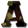 Camouflage Hearts - Greek Letters - StitchZone / Segami Designs