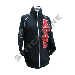 Custom Greek Sorority Zip-Up Sweatshirt - StitchZone / Segami Designs