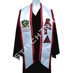 Alpha Gamma Delta Greek Graduation Sash and Stole - StitchZone / Segami Designs