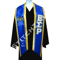 Epsilon Sigma Rho Greek Graduation Sash and Stole - StitchZone / Segami Designs