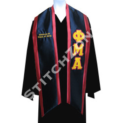 Phi Mu Alpha Greek Graduation Sash and Stole - StitchZone / Segami Designs