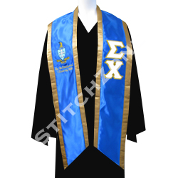 Sigma Chi Greek Graduation Sash and Stole - StitchZone / Segami Designs