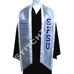 SFSU Graduation Sash and Stole - StitchZone / Segami Designs