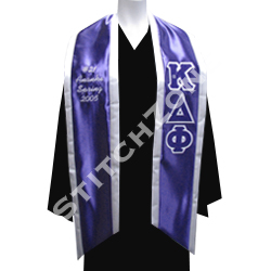 alpha Kappa Delta Phi Graduation Sash / Stoles