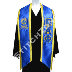 Pi Alpha Phi Graduation Sash / Stoles