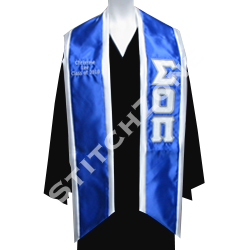 Sigma Omicron Pi Graduation Sash / Stoles