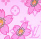 lv pink flower