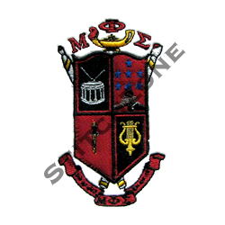 Mu Phi Sigma Crest - StitchZone / Segami Designs