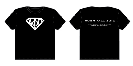 Alpha Phi Gamma - Rush T-shirt
