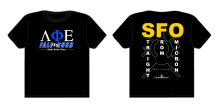 GREEK RUSH T-SHIRTS - by StitchZone