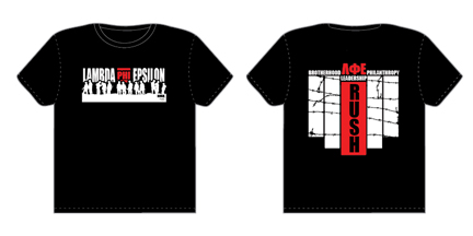 Lambda Phi Epsilon GREEK RUSH T-SHIRTS - by StitchZone