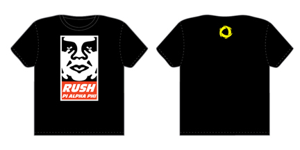 Pi Alpha Phi - Rush T-shirt