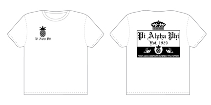 Pi Alpha Phi - Rush T-shirt